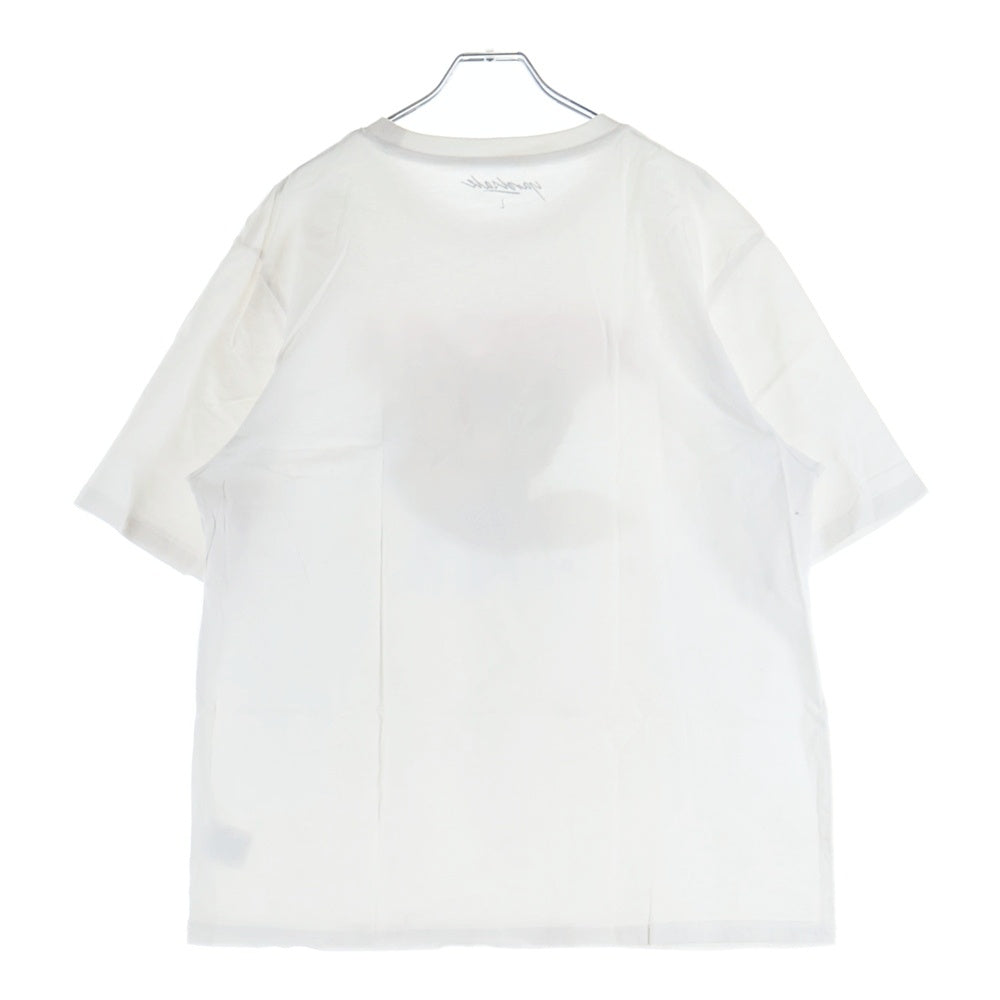 NO BRAND(ノーブランド) Yardsale ヤードセール ロゴプリント 半袖Tシャツカットソー ホワイト
