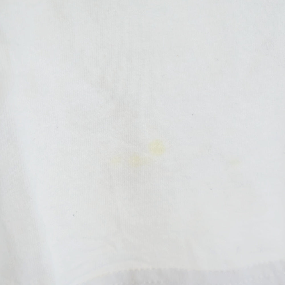 NO BRAND(ノーブランド) Yardsale ヤードセール ロゴプリント 半袖Tシャツカットソー ホワイト