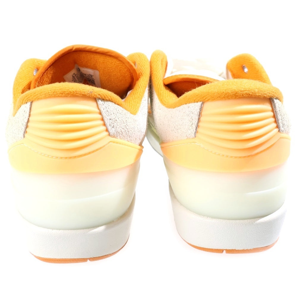 NIKE(ナイキ) Air Jordan 2 Low Craft Melon Tint エアジョーダン2 ロー クラフトメロンティント ローカットスニーカー クリーム/オレンジ US8.5/26.5cm DV9956-118