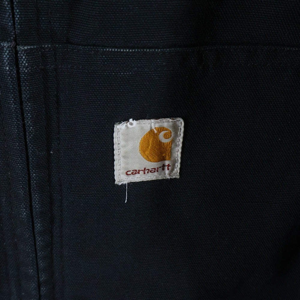 CARHARTT(カーハート) DUCK ACTIVE JACKET 2011年 USA製 裏地サーマル ダック アクティブジャケット フーディ ブラック J131