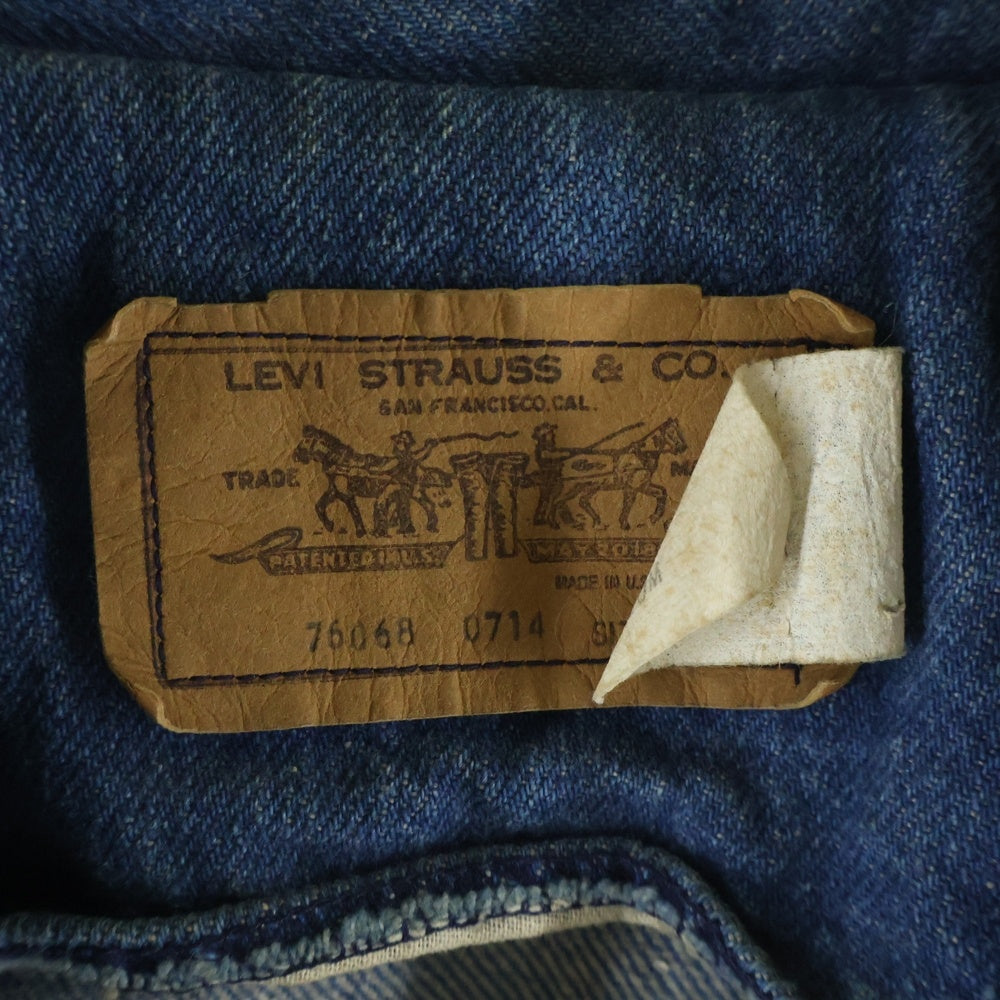 Levi's(リーバイス) 70s 76068-0714 デニムジャケット インディゴ