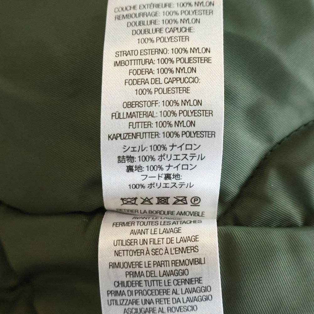 SUPREME(シュプリーム) 24AW Washed Flight Satin N-3B Parka ウォッシュド フライト サテン ミリタリー パーカー ジップアップ ジャケット カーキ
