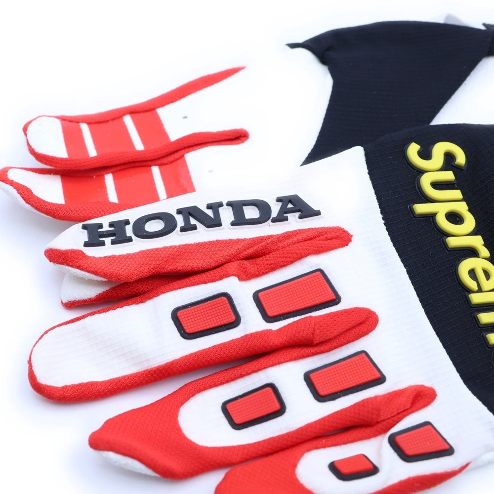SUPREME(シュプリーム) 19AW ×HONDA ×FOX RACING Gloves ホンダ フォックスレーシング グローブ ホワイト
