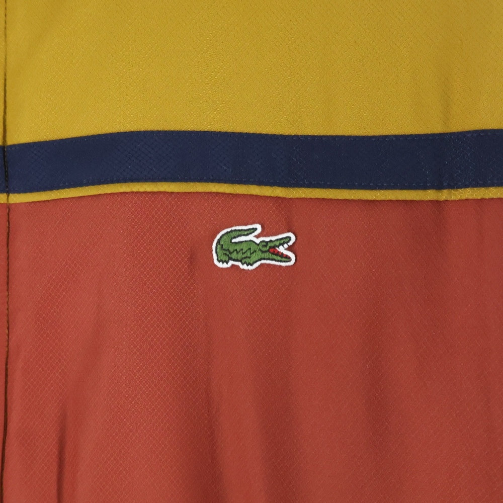 SUPREME(シュプリーム) 19AW ×LACOSTE Puffy Half Zip Pullover Jacket ラコステ パフィー ハーフジップ ナイロンジャケット イエロー