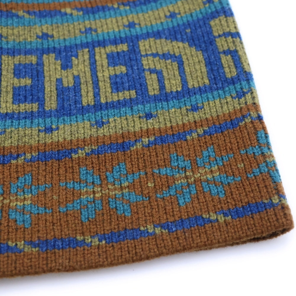 SUPREME(シュプリーム) 22AW ×THE NORTH FACE TS Fair Isle Beanie ロゴ フェアアイルビーニー ニットキャップ マルチ