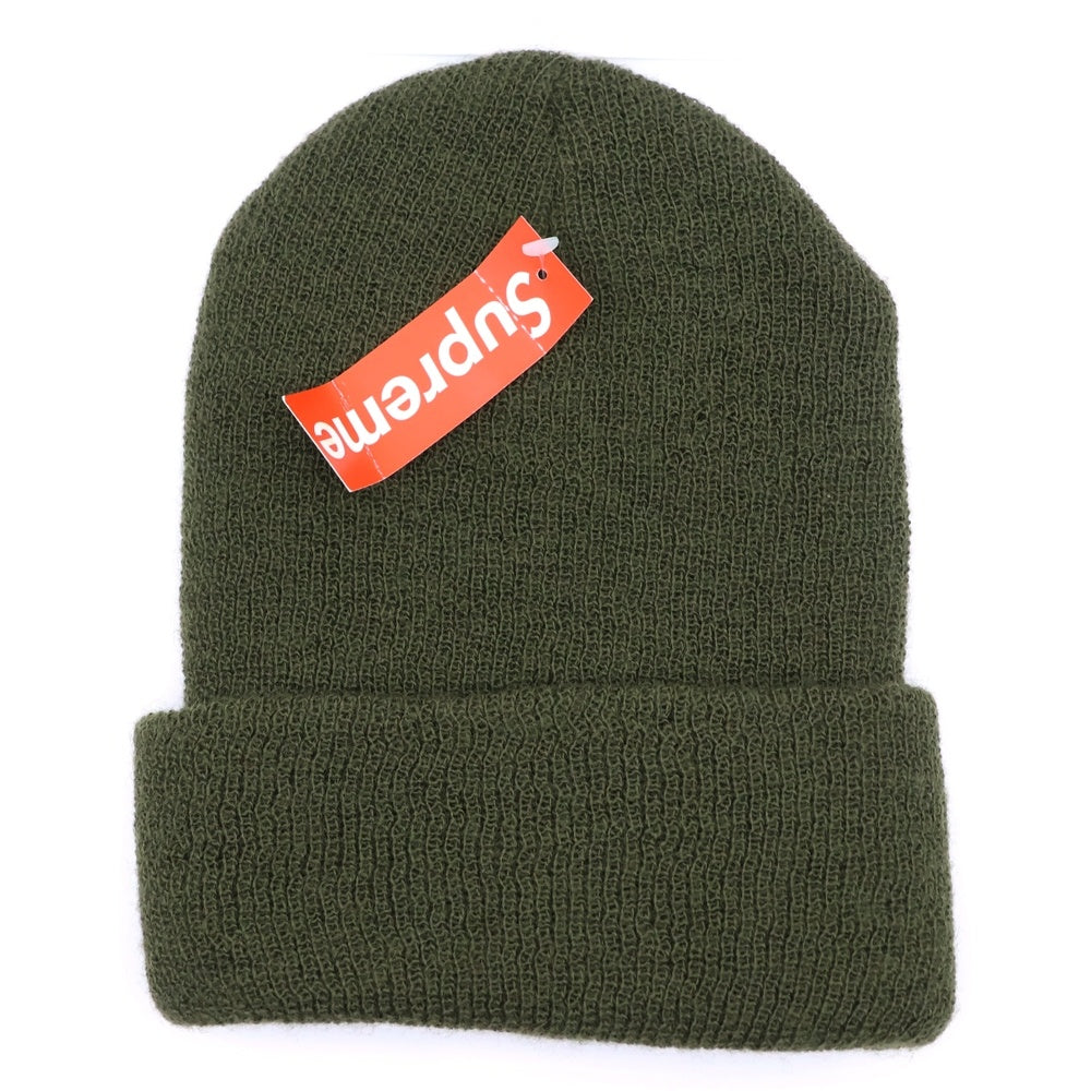 SUPREME(シュプリーム) 10AW ×POPEYE Wool Beanie ポパイ ワッチ ウールビーニー カーキ
