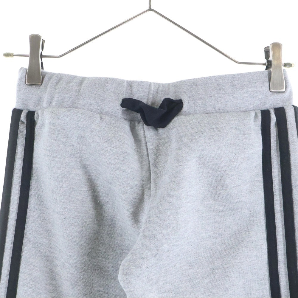 YORI SPORT(ヨリ スポーツ) YSSW BUTTCRACK SWEATPANTS サイドストライプ ブーツカット スウェットパンツ グレー レディース