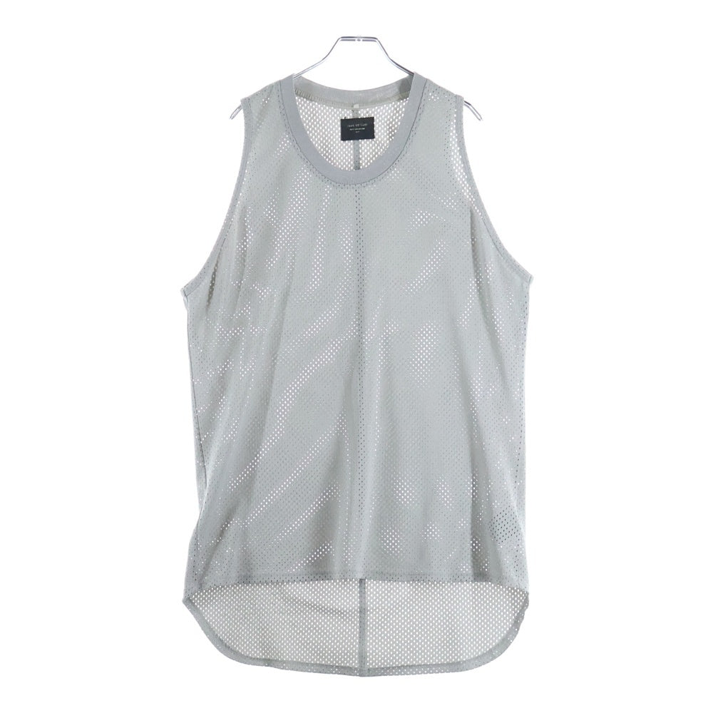 FEAR OF GOD(フィアオブゴッド) FIFTH COLLECTION MESH VEST 5thコレクション メッシュベスト ジャージー タンクトップ グレー
