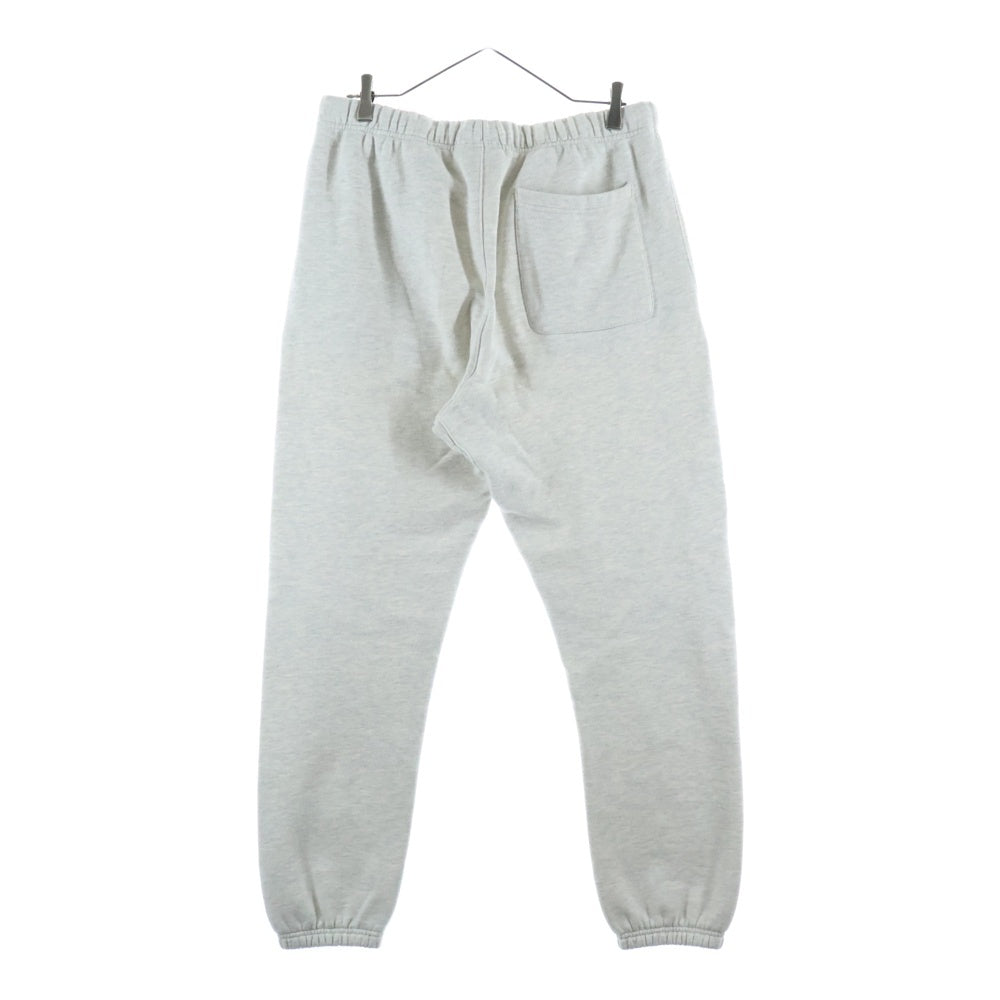 FEAR OF GOD ESSENTIALS(フィアオブゴッド エッセンシャルズ) ラバーロゴ ドローコード フリース スウェットパンツ グレー