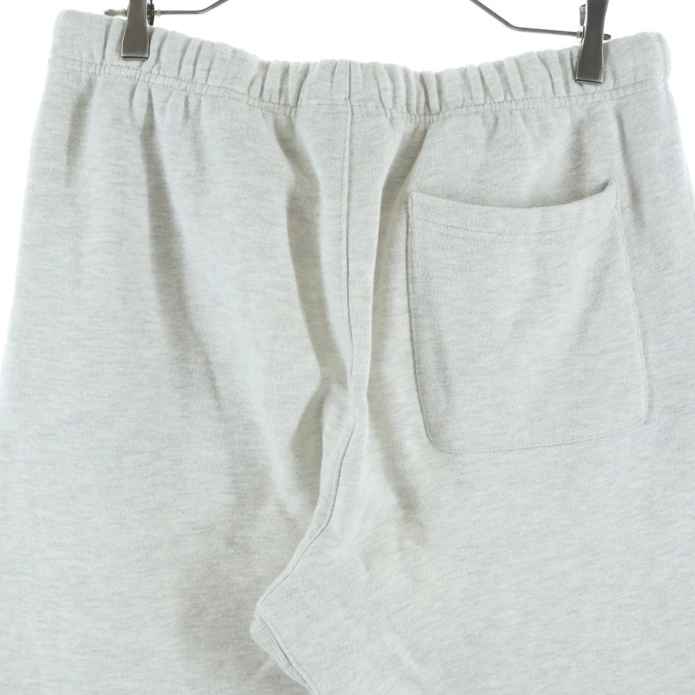 FEAR OF GOD ESSENTIALS(フィアオブゴッド エッセンシャルズ) ラバーロゴ ドローコード フリース スウェットパンツ グレー