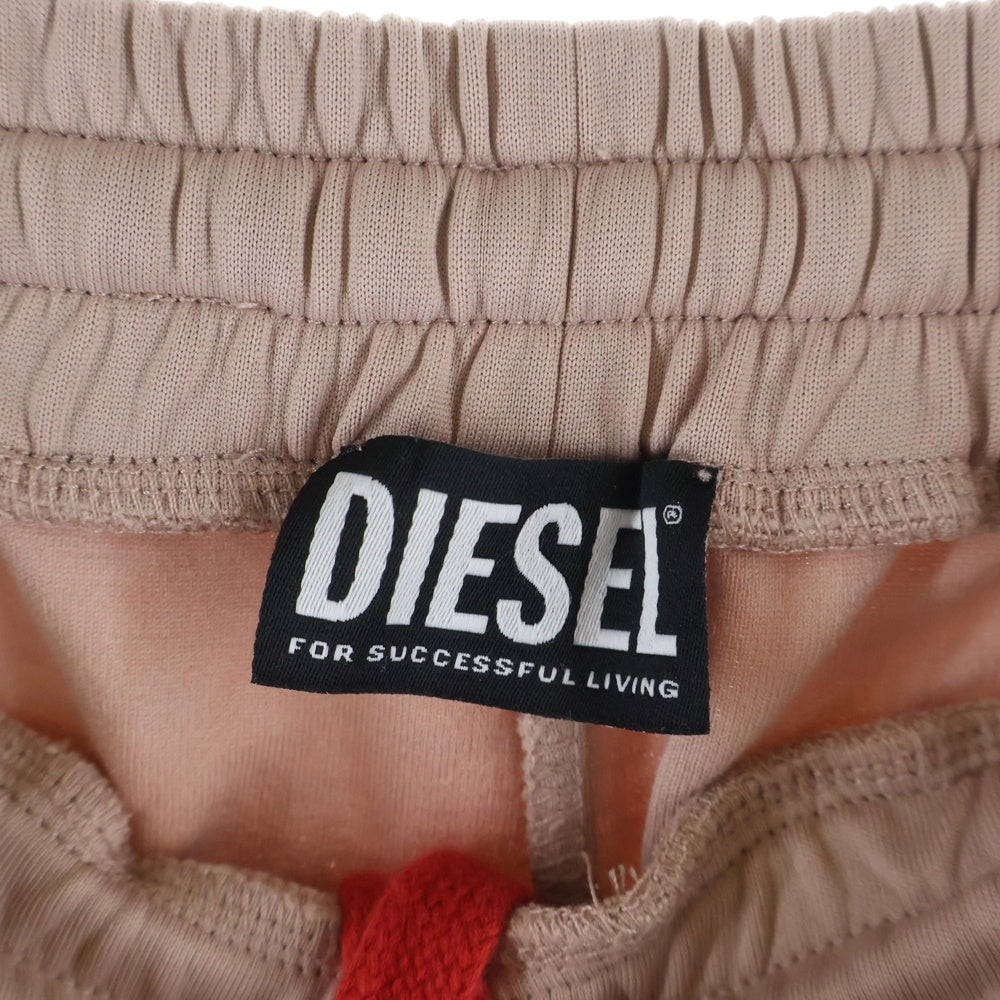 DIESEL(ディーゼル) P-ZAMPYC サイドダブルジップ ワイド トラックパンツ ピンク レディース