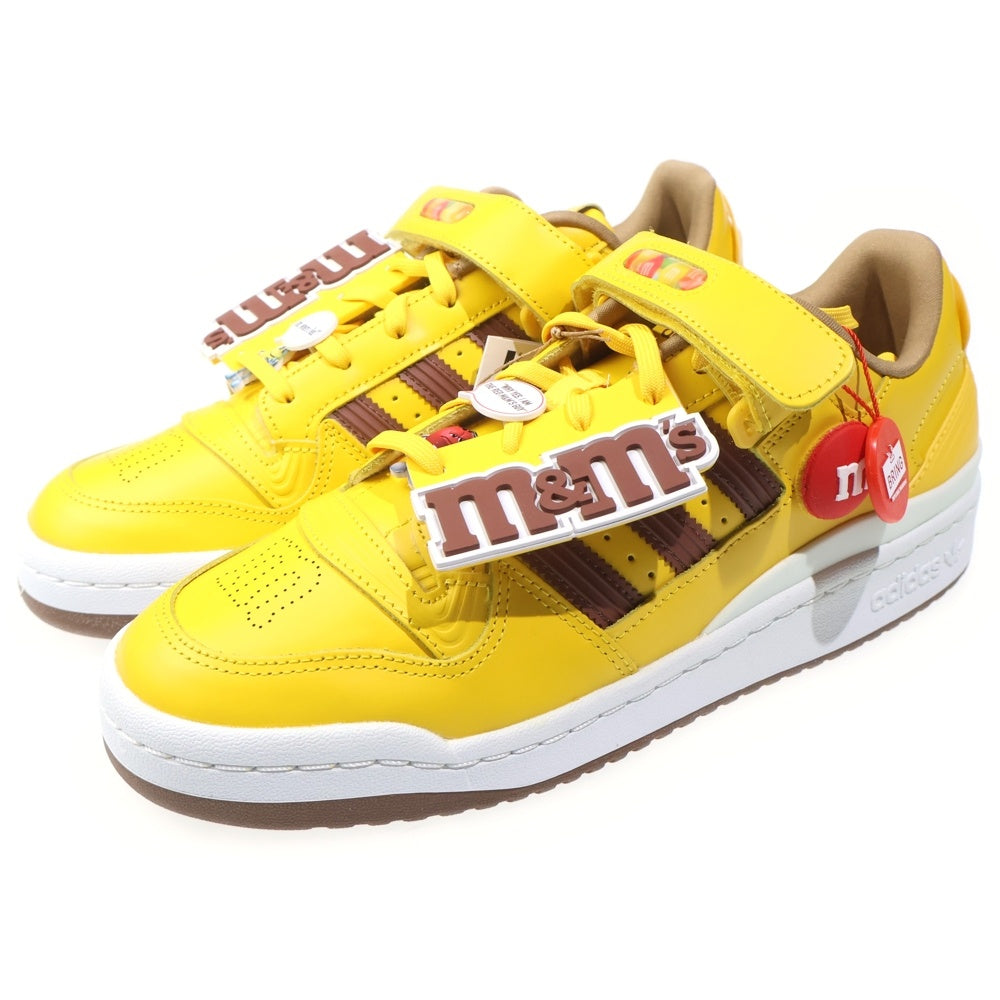 adidas(アディダス) × M&MS FORUM LO84 エムアンドエムズ フォーラム ローカットスニーカー イエロー US8.5/26.5cm GY1179