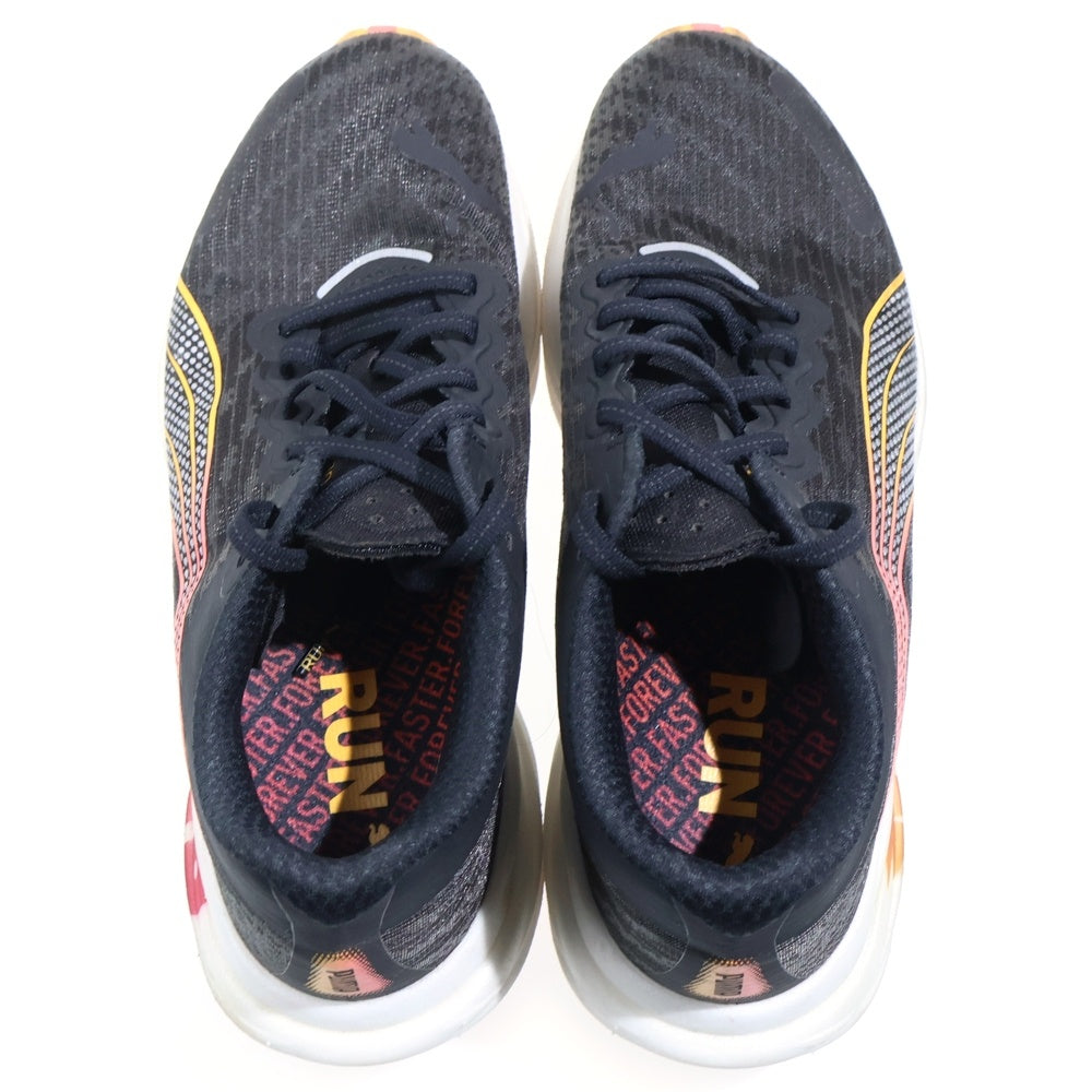 PUMA(プーマ) DEVIATE NITRO 2 ディヴィエイト ニトロ2 ローカットスニーカー ブラック US8.5/26.5cm 309697-01