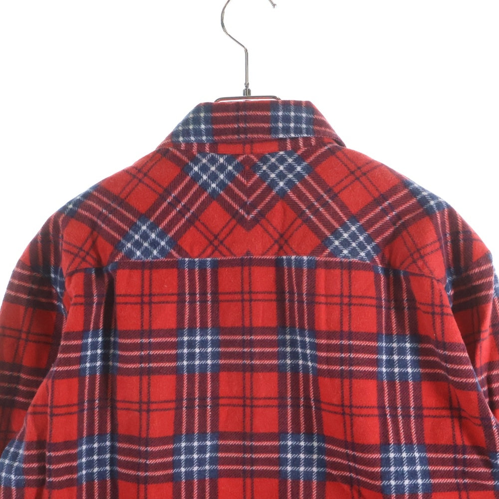 NUMBER (N)INE(ナンバーナイン) 00s 06SS ガンズ期 チェック 長袖シャツ レッド
