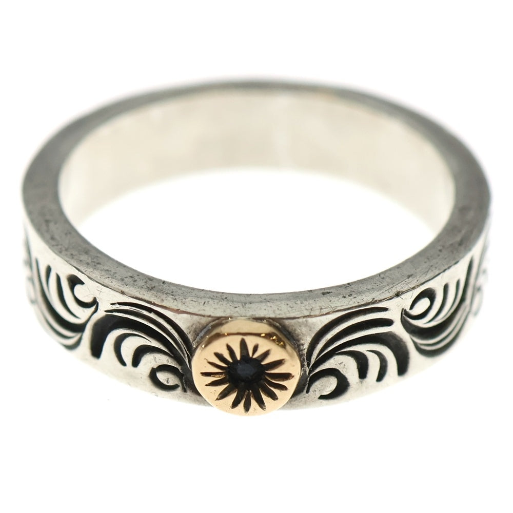 ARIZONA FREEDOM(アリゾナフリーダム) 太陽神 唐草 リング サファイア