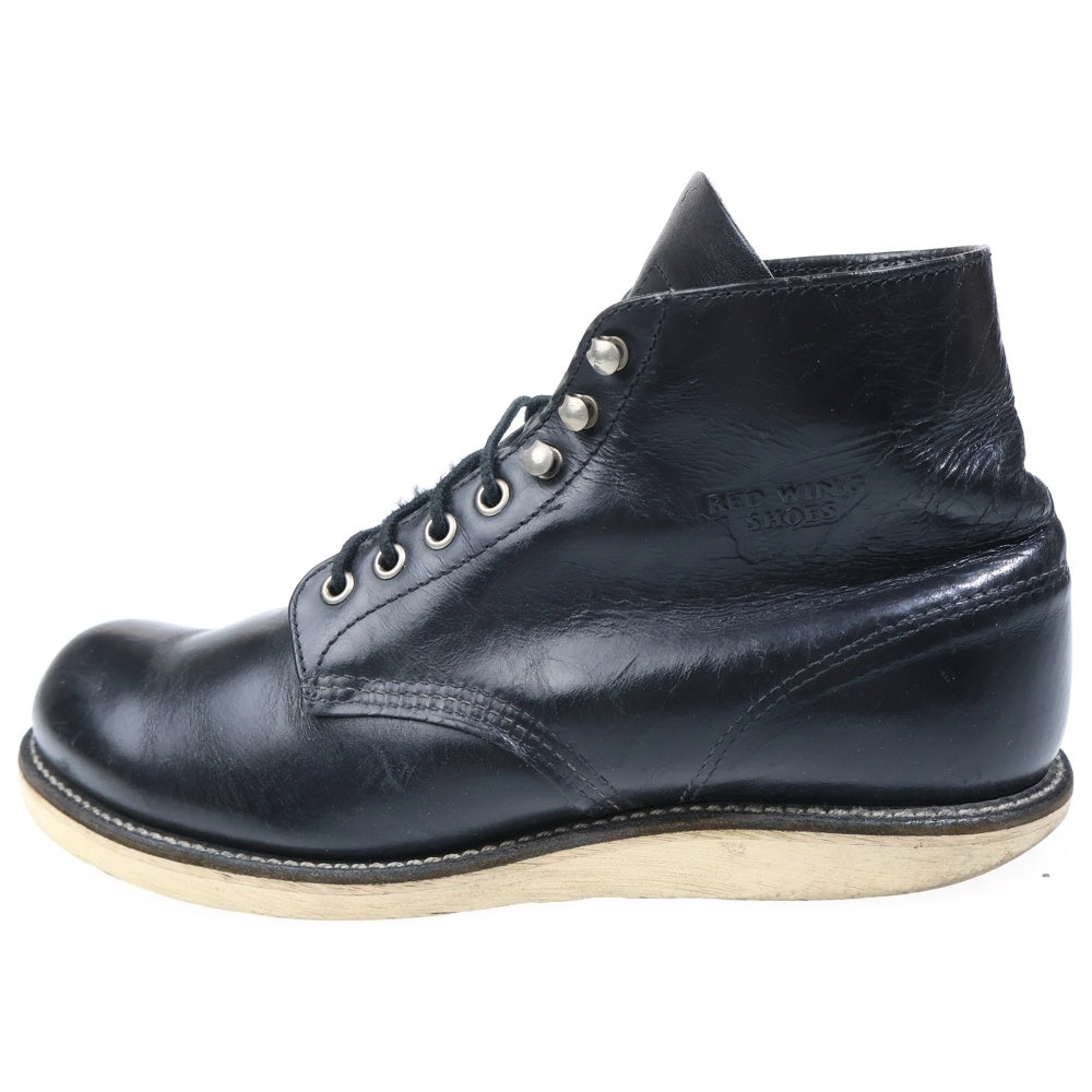 RED WING(レッド ウイング) 8165 6INCH CLASSIC ROUND BOOTS 6インチ クラシックラウンドブーツ レザー ブラック