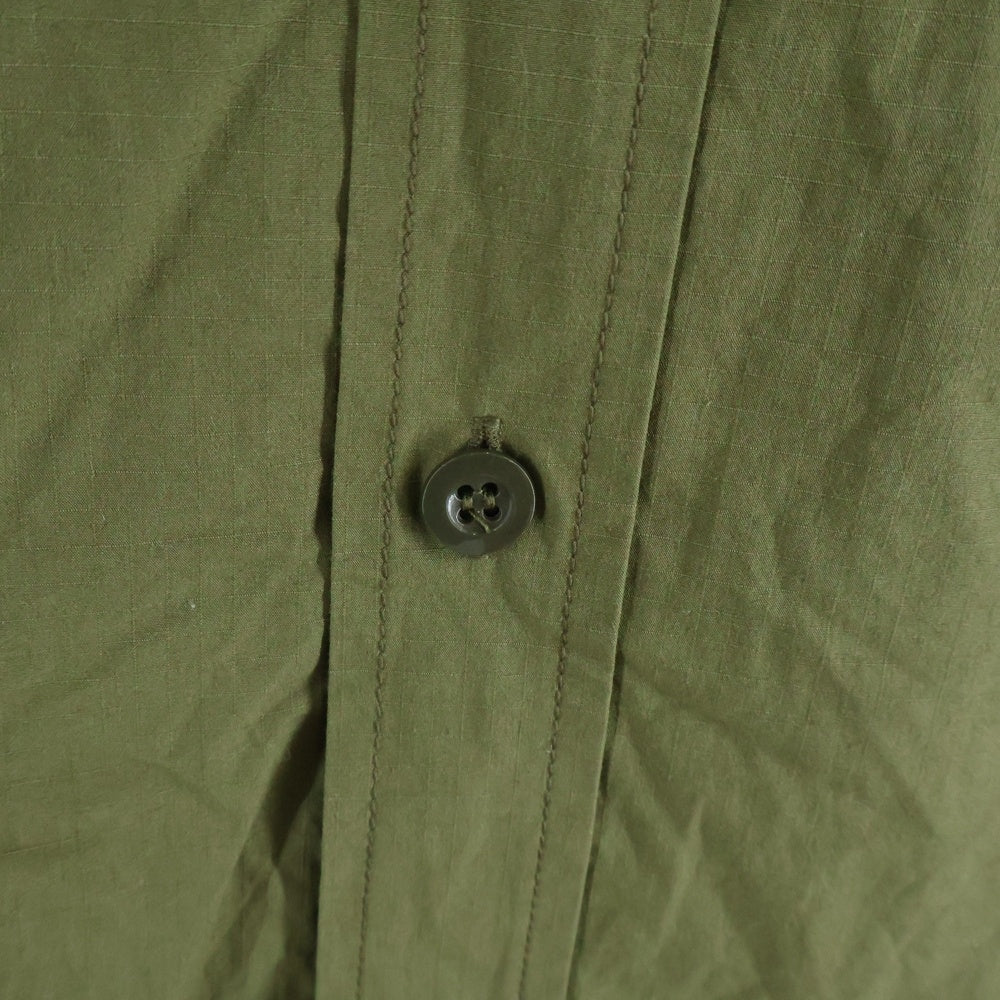 HUMAN MADE(ヒューマンメイド) 21SS HUNTING L/S SHIRT ハンティング ミリタリー ボタンダウン 長袖シャツ カーキ