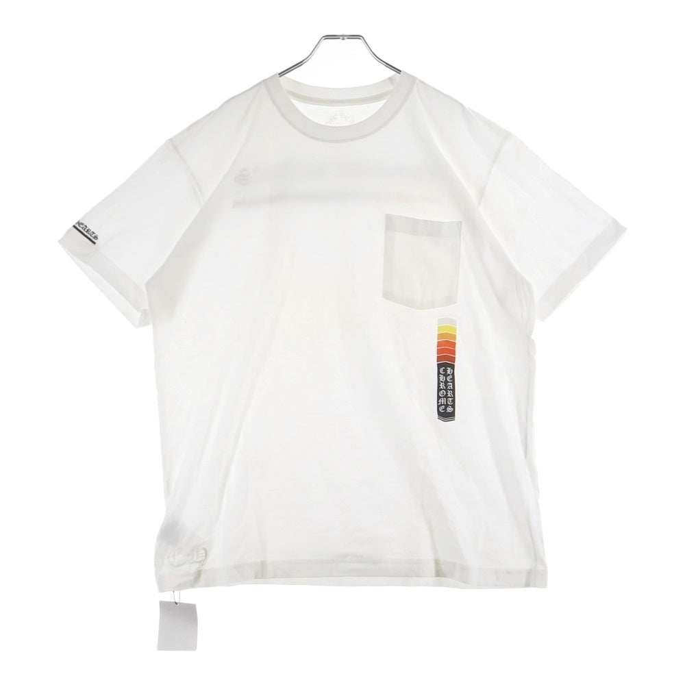CHROME HEARTS(クロムハーツ) Made In Hollywood S/S Tee ネオンロゴ クルーネック 半袖Tシャツ カットソー ホワイト