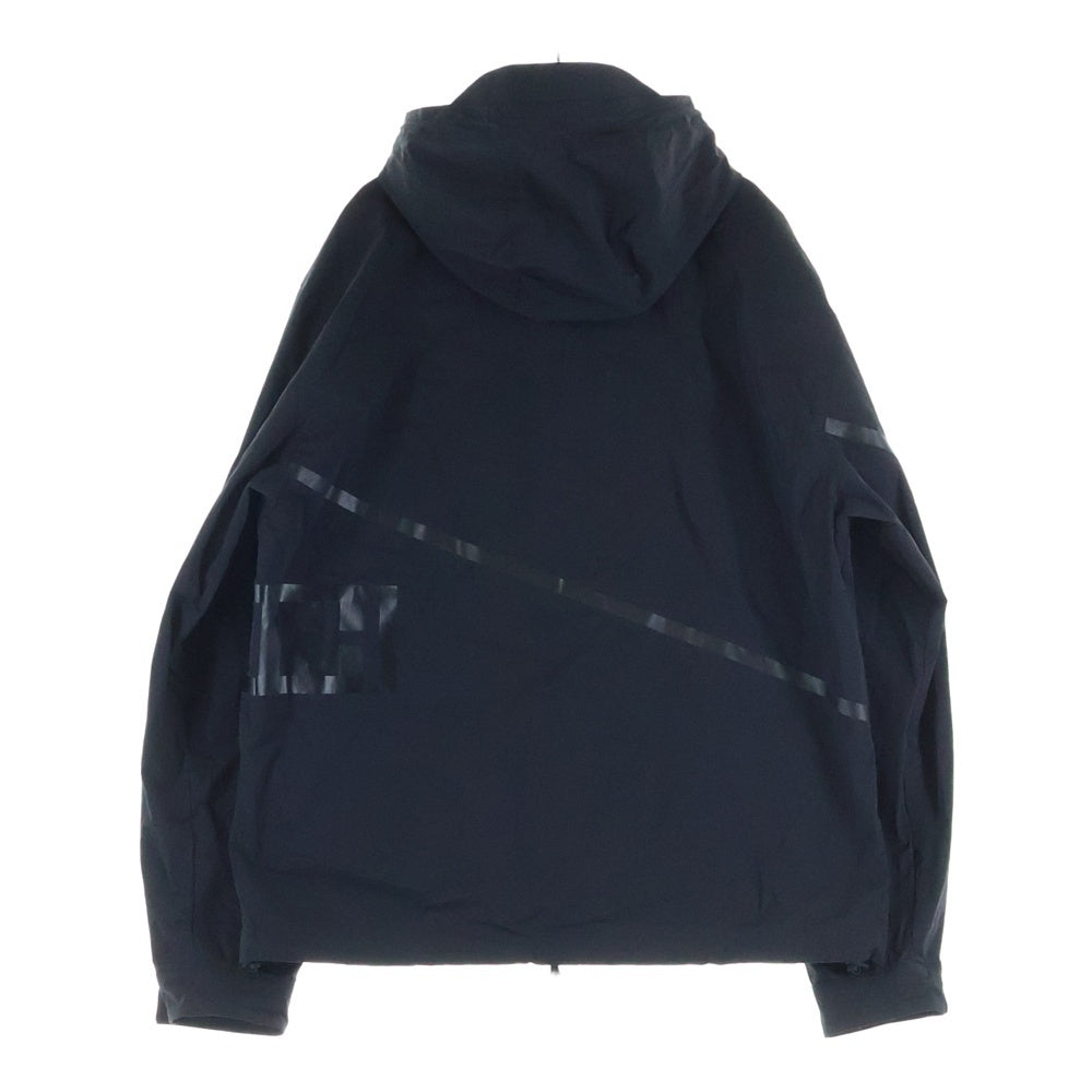 KITH(キス) 22SS Madison Jacket マディソン ナイロン フーデッド ジップアップジャケット ブラック KHM010108