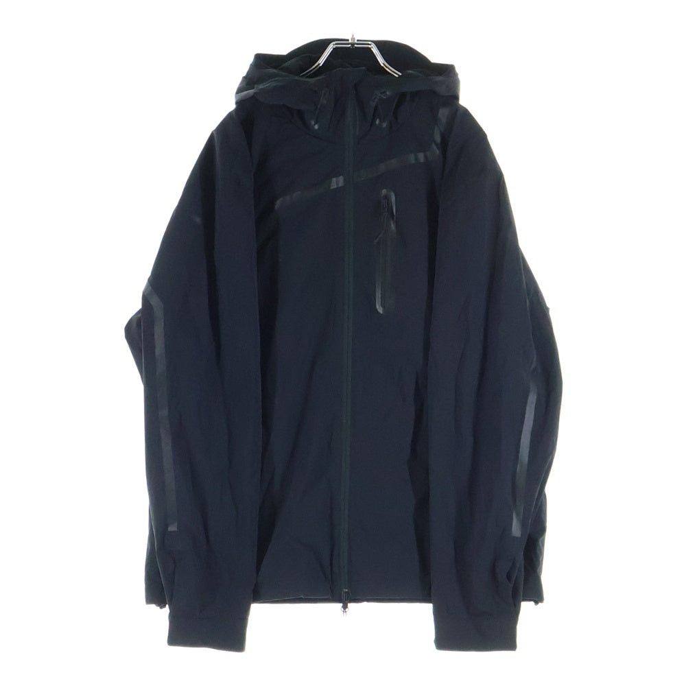 KITH(キス) 22SS Madison Jacket マディソン ナイロン フーデッド ジップアップジャケット ブラック KHM010108
