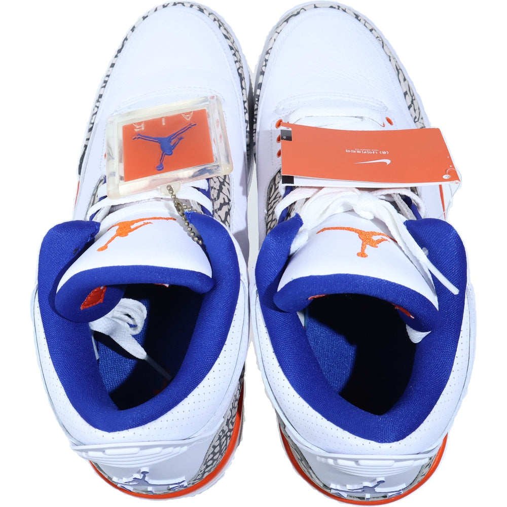NIKE(ナイキ) AIR JORDAN3 RETRO KINCKS エアジョーダン3 レトロ ニックス ミッドカットスニーカー ホワイト US10/28cm 136064-148