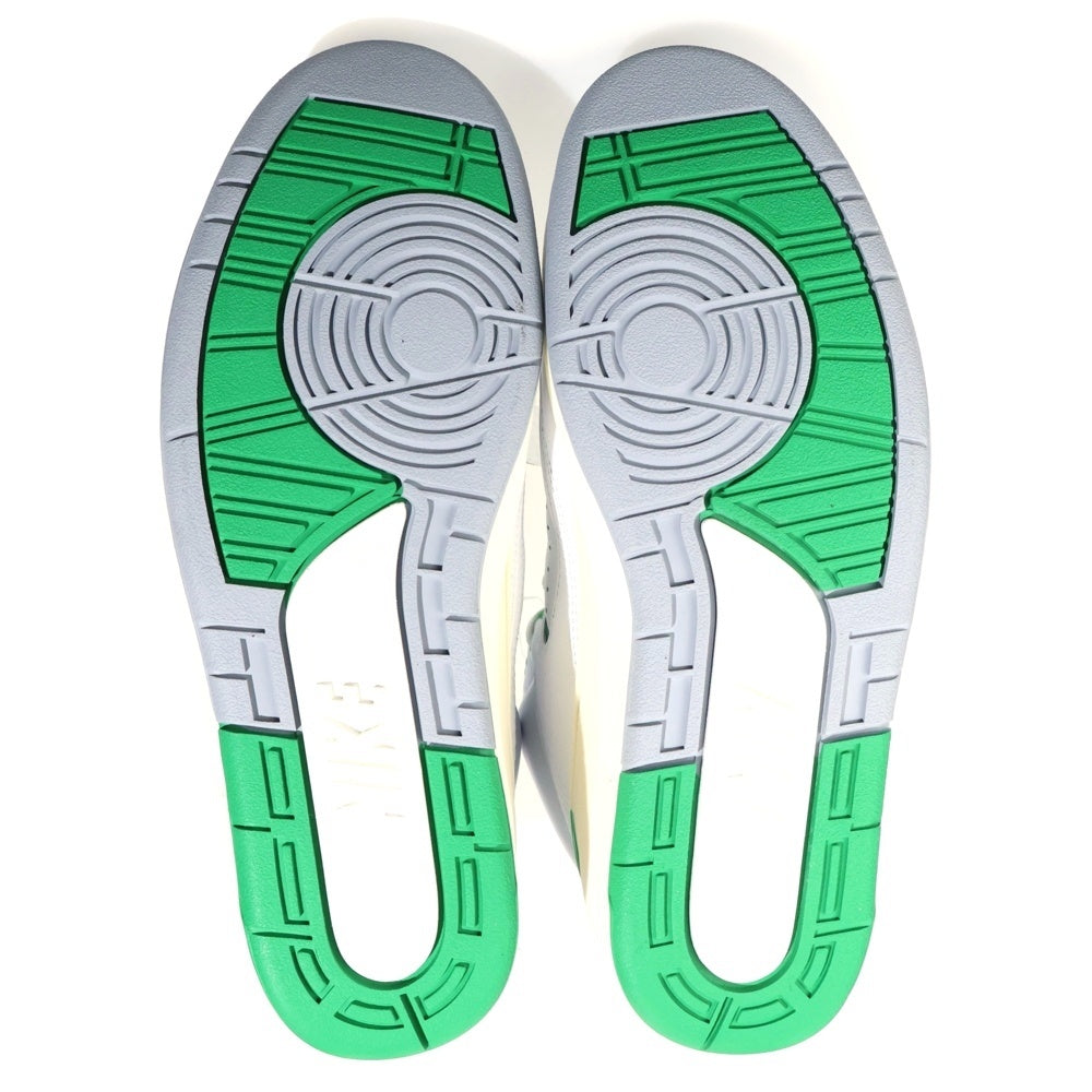 NIKE(ナイキ) AIR JORDAN 2 RETRO Lucky Green エアジョーダン2 レトロ ラッキーグリーン ハイカットスニーカー ホワイト/グリーン US10.5/28.5cm DR8884-103