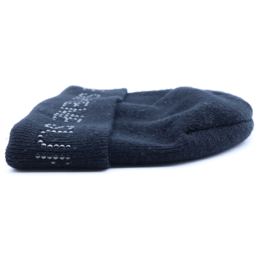 SUPREME(シュプリーム) 16AW Studded Beanie スタッズロゴ ニット ビーニー ニットキャップ 帽子 ブラック