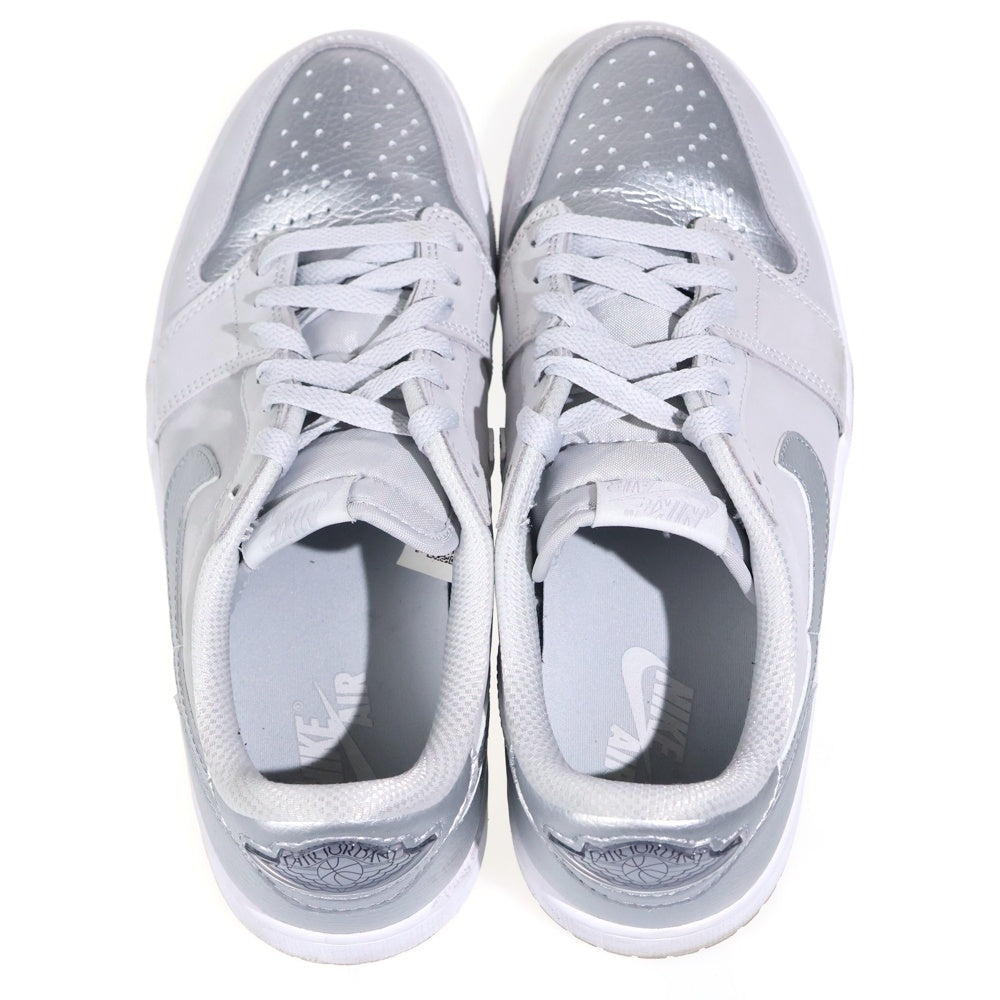 NIKE(ナイキ) AIR JORDAN 1 RETRO LOW OG SILVER エアジョーダン 1 レトロ ローカットスニーカー シルバー US9/27cm CZ0790-002