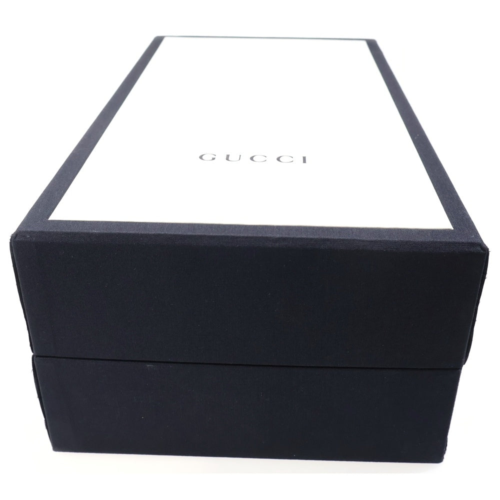 GUCCI(グッチ) 19SS ×NEW YORK YANKEES ニューヨーク ヤンキース NYプリント レザー ダッドスニーカー ベージュ 548638