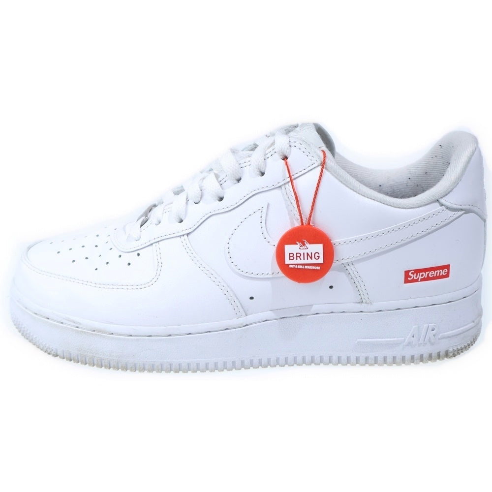 NIKE(ナイキ) ×SUPREME AIR FORCE 1 LOW シュプリーム エアフォース1 ローカットスニーカー ホワイト US9/27cm CU9225-100