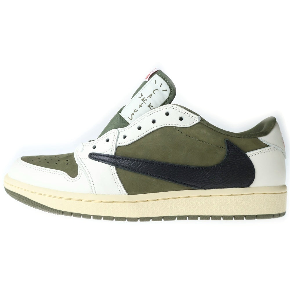 NIKE(ナイキ) ×TRAVIS SCOTT AIR JORDAN 1 LOW OG REVERSE OLIVE