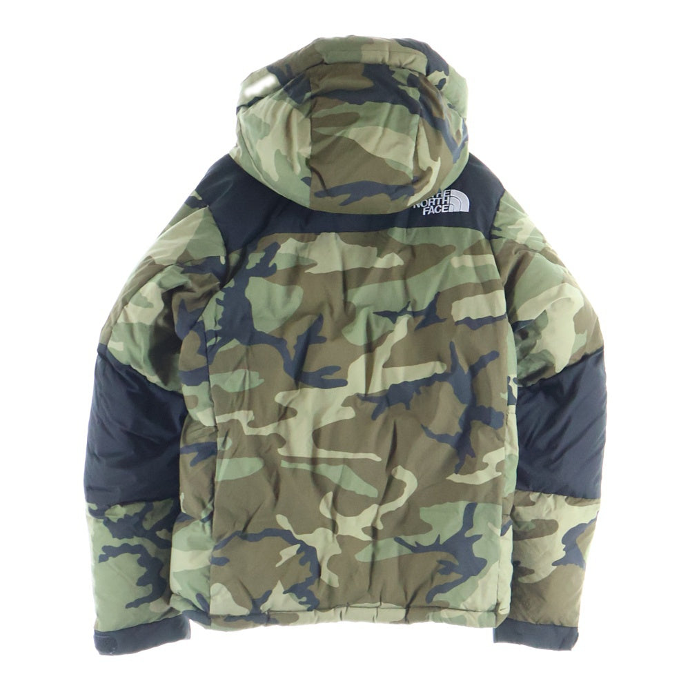 THE NORTH FACE(ザノースフェイス) NOVELTY BALTRO LIGHT JACKET ノベルティ バルトロライトジャケット 迷彩 中綿ダウンジャケット カーキ ND91951