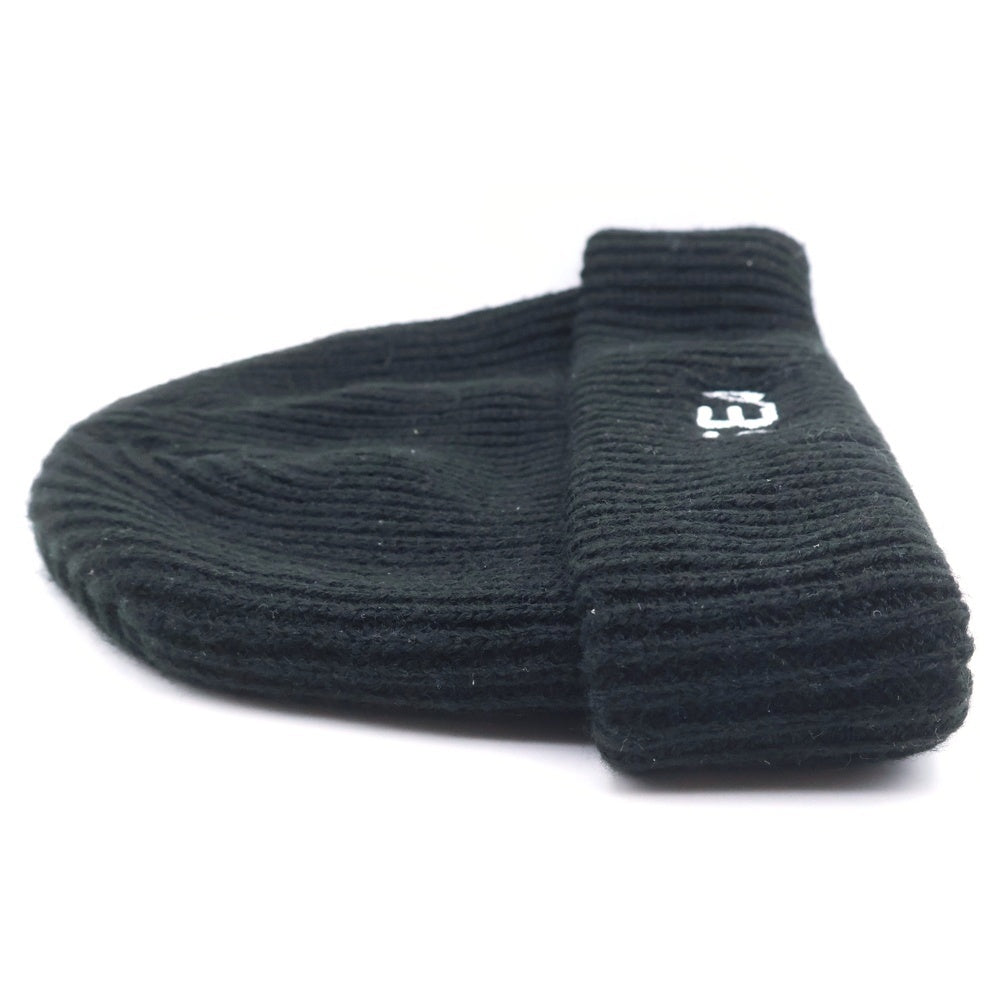 WIND AND SEA(ウィンダンシー) Logo Embroidery Beanie ロゴ刺繍 アクリルビーニー ブラック WDS-O-ESS-24-Q3-AC-02