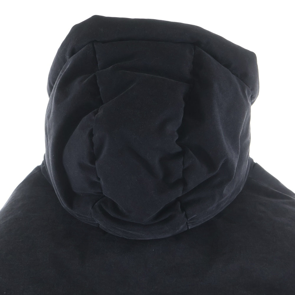 entire studios(エンタイア スタジオ) MML hooded puffer Down Jaket フーディー パファー ダウンジャケット ブラックES2396