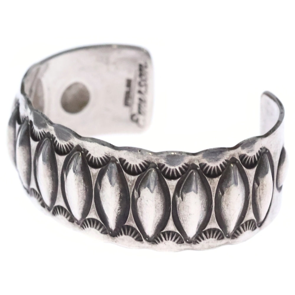 INDIAN JEWELRY(インディアンジュエリー) Emerson Bill エマーソンビル ナバホ族 バングル ブレスレット シルバー