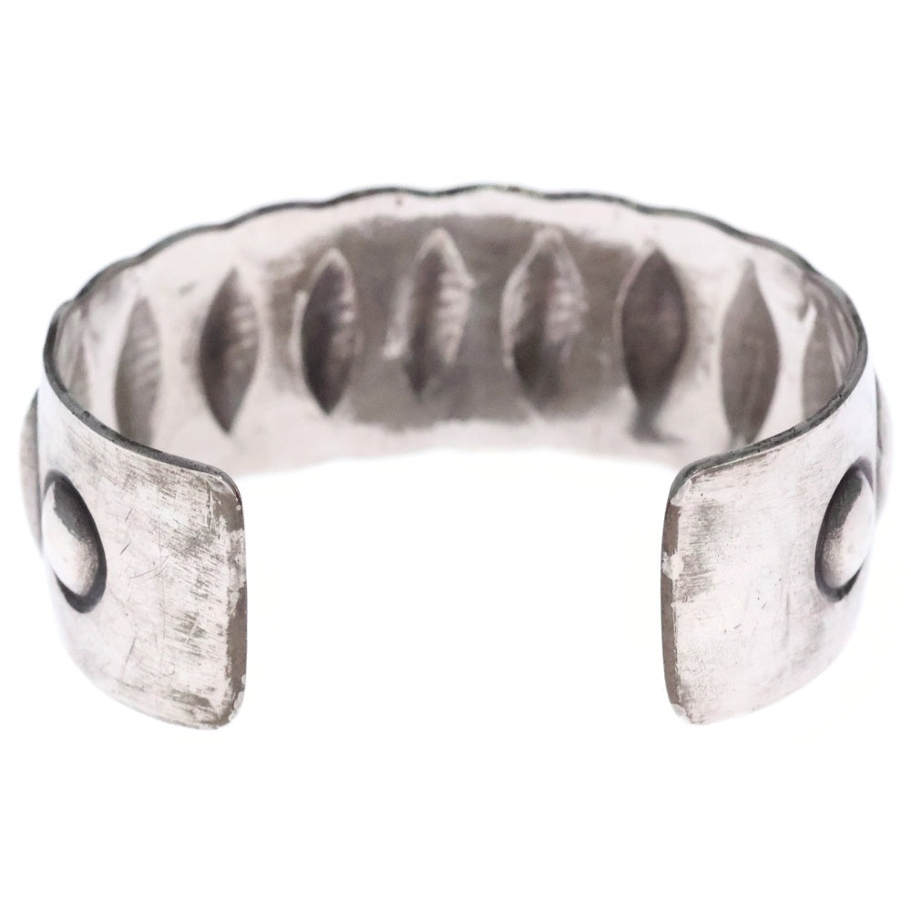 INDIAN JEWELRY(インディアンジュエリー) Emerson Bill エマーソンビル ナバホ族 バングル ブレスレット シルバー
