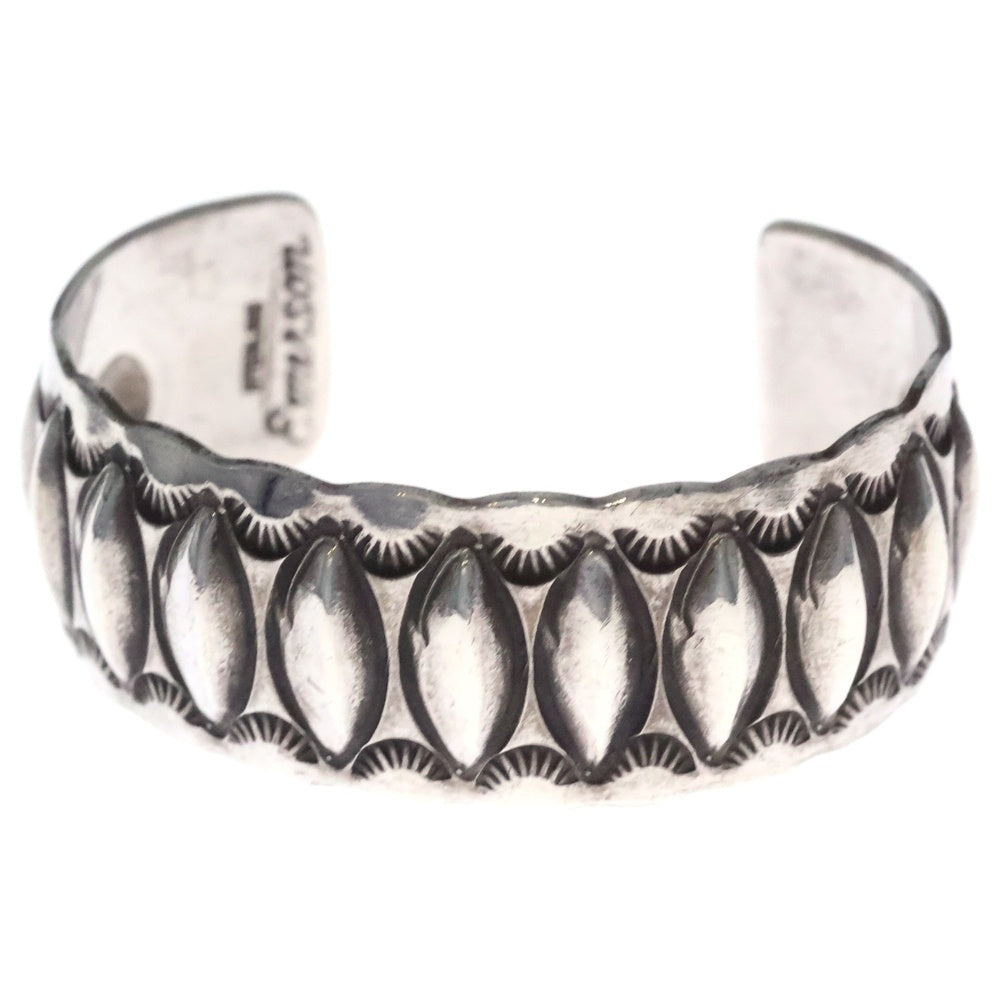 INDIAN JEWELRY(インディアンジュエリー) Emerson Bill エマーソンビル ナバホ族 バングル ブレスレット シルバー