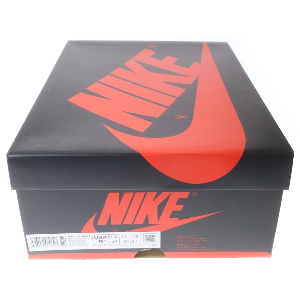 NIKE(ナイキ) AIR JORDAN 1 HIGH OG SP エアジョーダン ネクストチャプター ハイカットスニーカー ホワイト/レッド US9.5/27.5cm DV1748-601