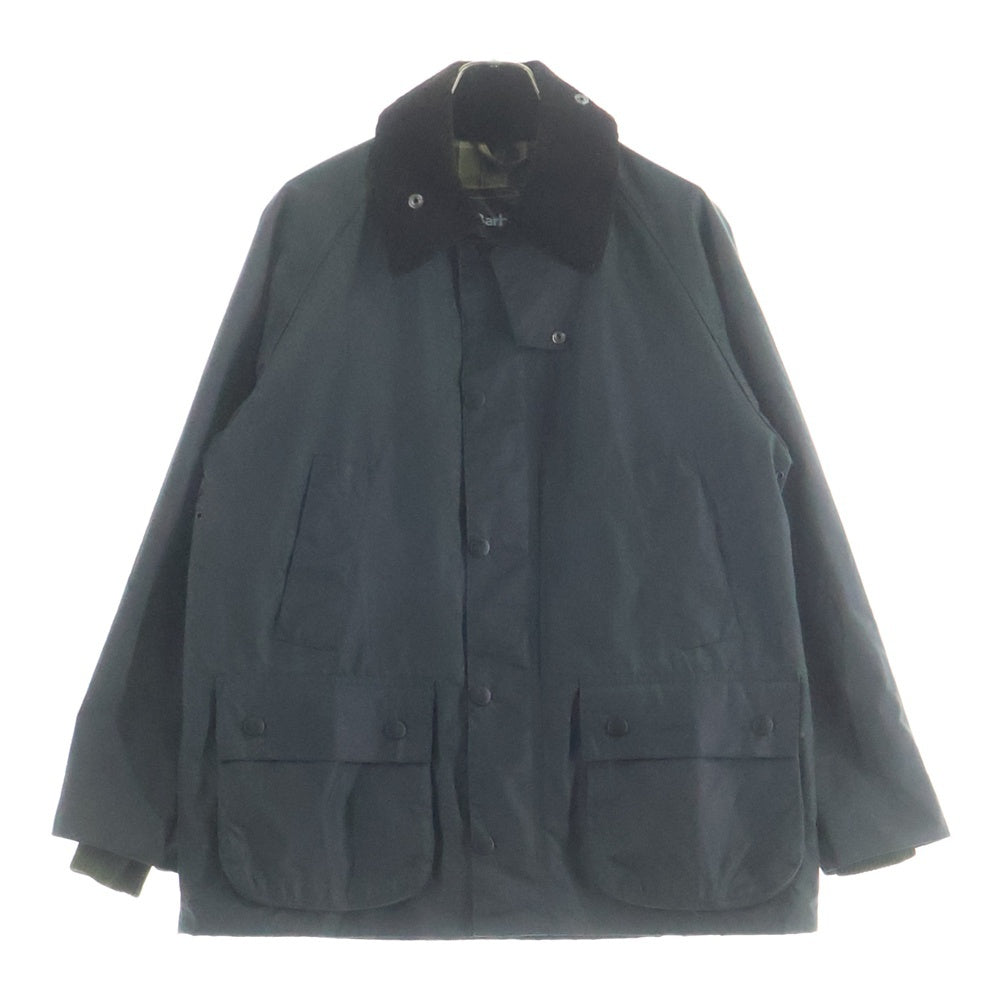 Barbour(バブアー) 20AW OS WAX BEDALE JACKET ビデイル 裏地チェック ワックスコーティング オイルドジャケット ブラック MWX1679BK91
