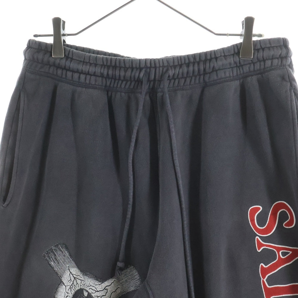 SAINT MICHAEL(セントマイケル) 23SS EyeBall Print SweatPants アイボール プリント スウェットパンツ グレー SM-S23-0000-055