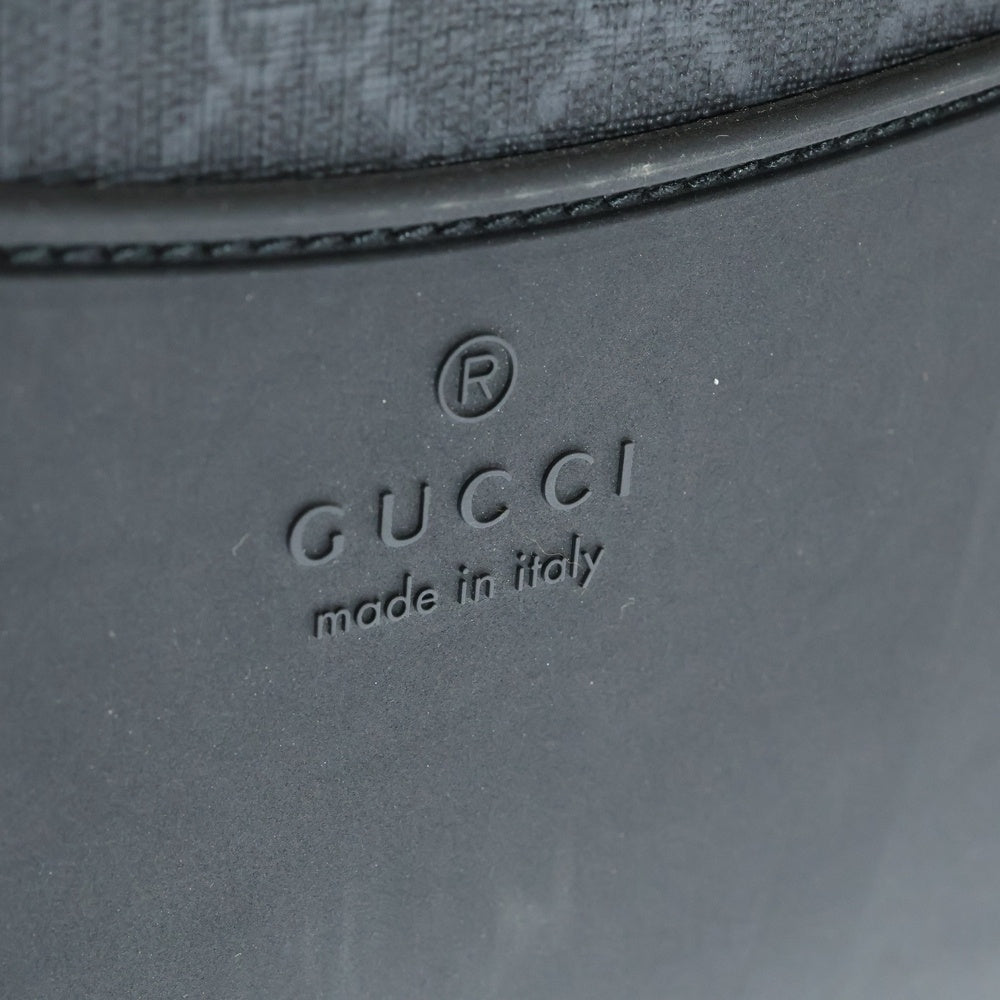 GUCCI(グッチ) LARGE TROLLEY GGスプリーム ラージ トロリー トラベルバッグ キャリーケース ブラック 728471