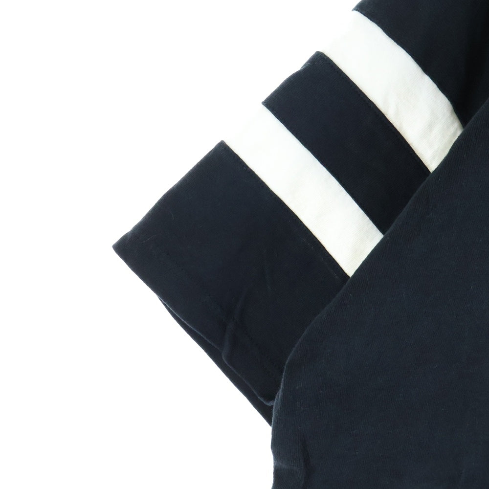 GUCCI(グッチ) ナンバリング ロゴプリント クルーネック 半袖Tシャツ カットソー ブラック 660744 XJDKK