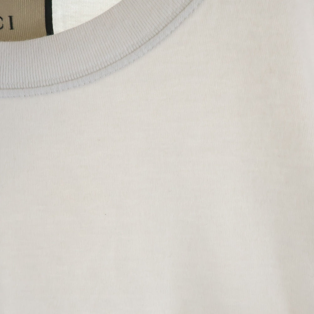 GUCCI(グッチ) 21SS ESCHATOLOGY POCKET TEE エスカトロジー クルーネック ポケット半袖Tシャツ カットソー ホワイト 655549 XJDHW