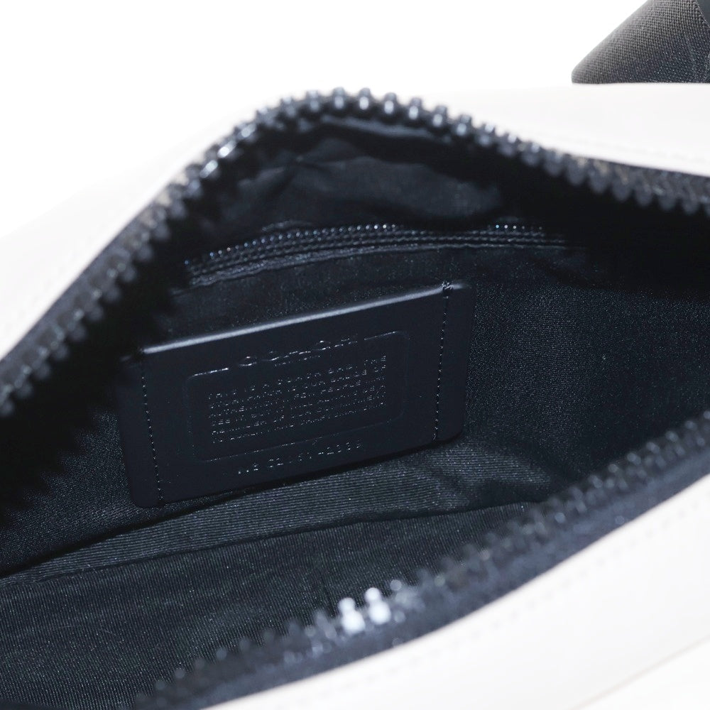COACH(コーチ) シグネチャー レザー ウエストバッグ ショルダーバッグ ホワイト C2061-2339