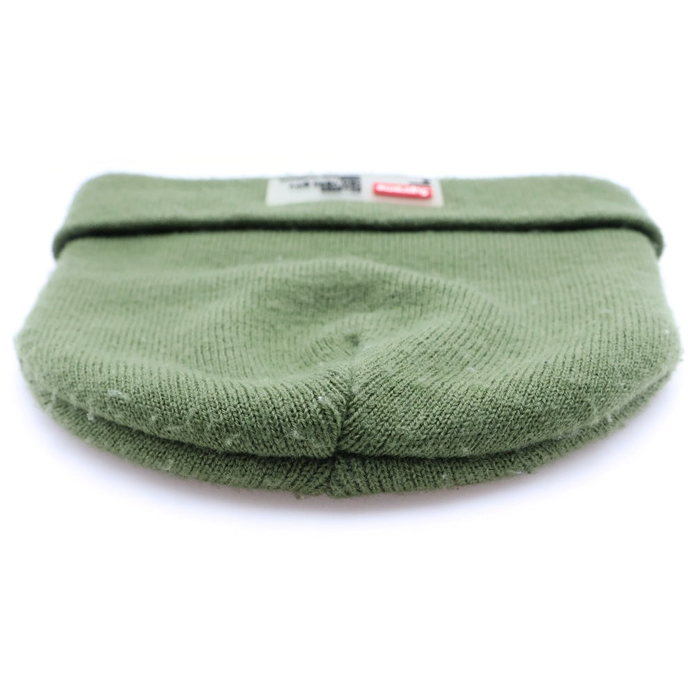 SUPREME(シュプリーム) Clear Label Beanie クリア ラベル ビーニー オリーブ