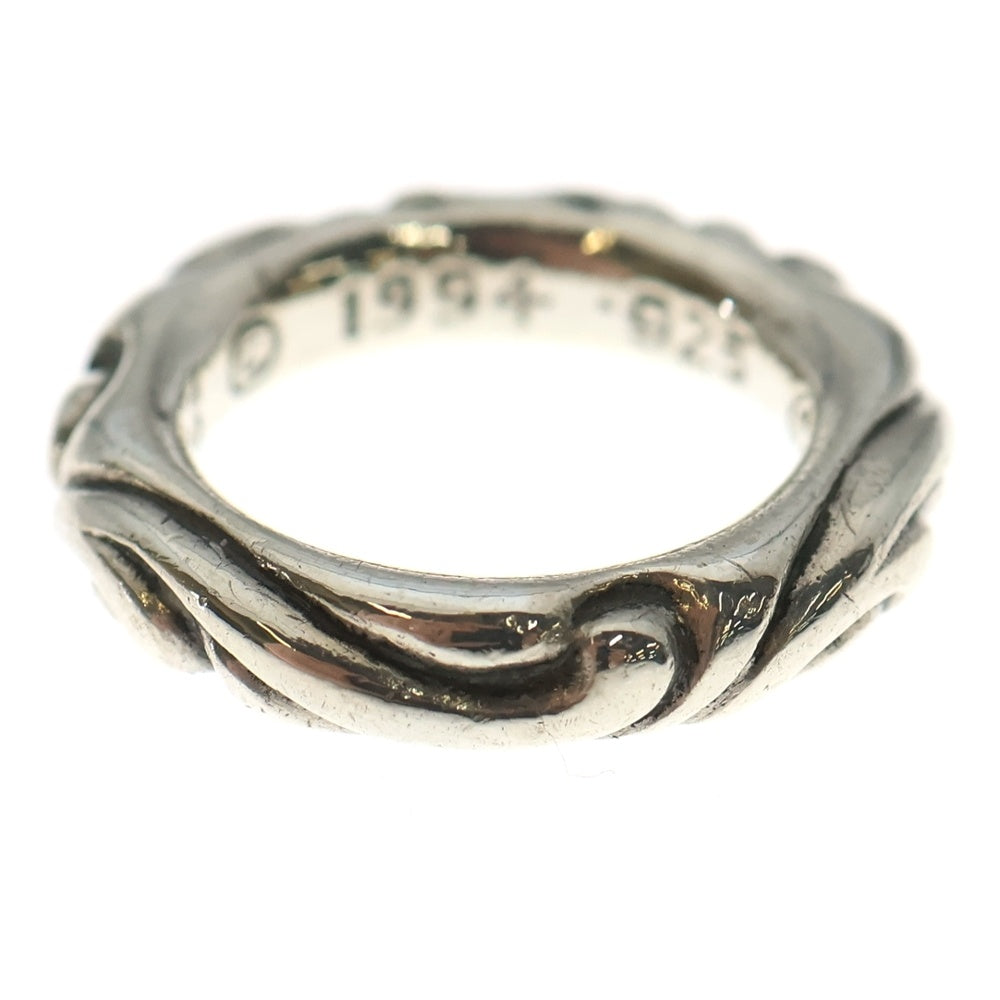 CHROME HEARTS(クロムハーツ) SCRL BAND スクロールバンド リング シルバー BCA351