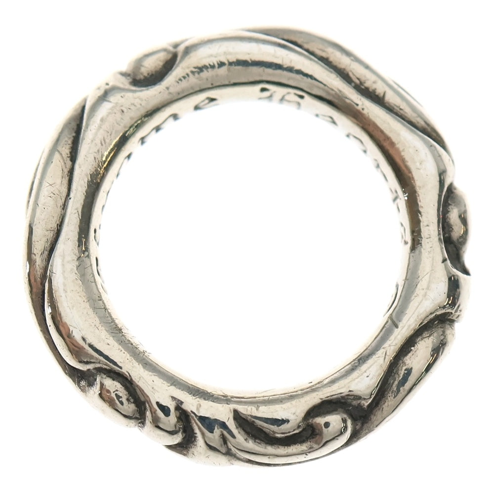 CHROME HEARTS(クロムハーツ) SCRL BAND スクロールバンド リング シルバー BCA351