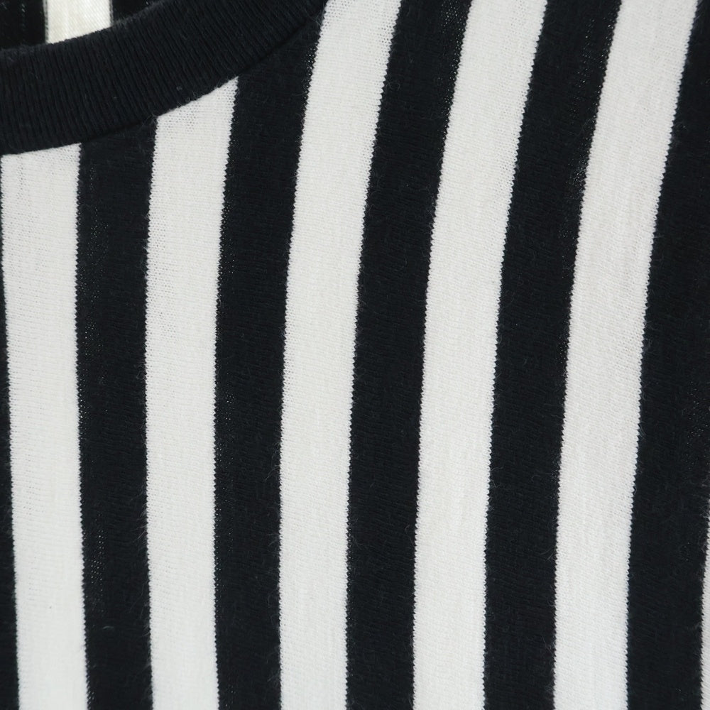 SUPREME(シュプリーム) 13AW Vertical Stripe Top バーティカル ストライプ クルーネック ロングスリーブ 長袖Tシャツ カットソー ブラック/ホワイト