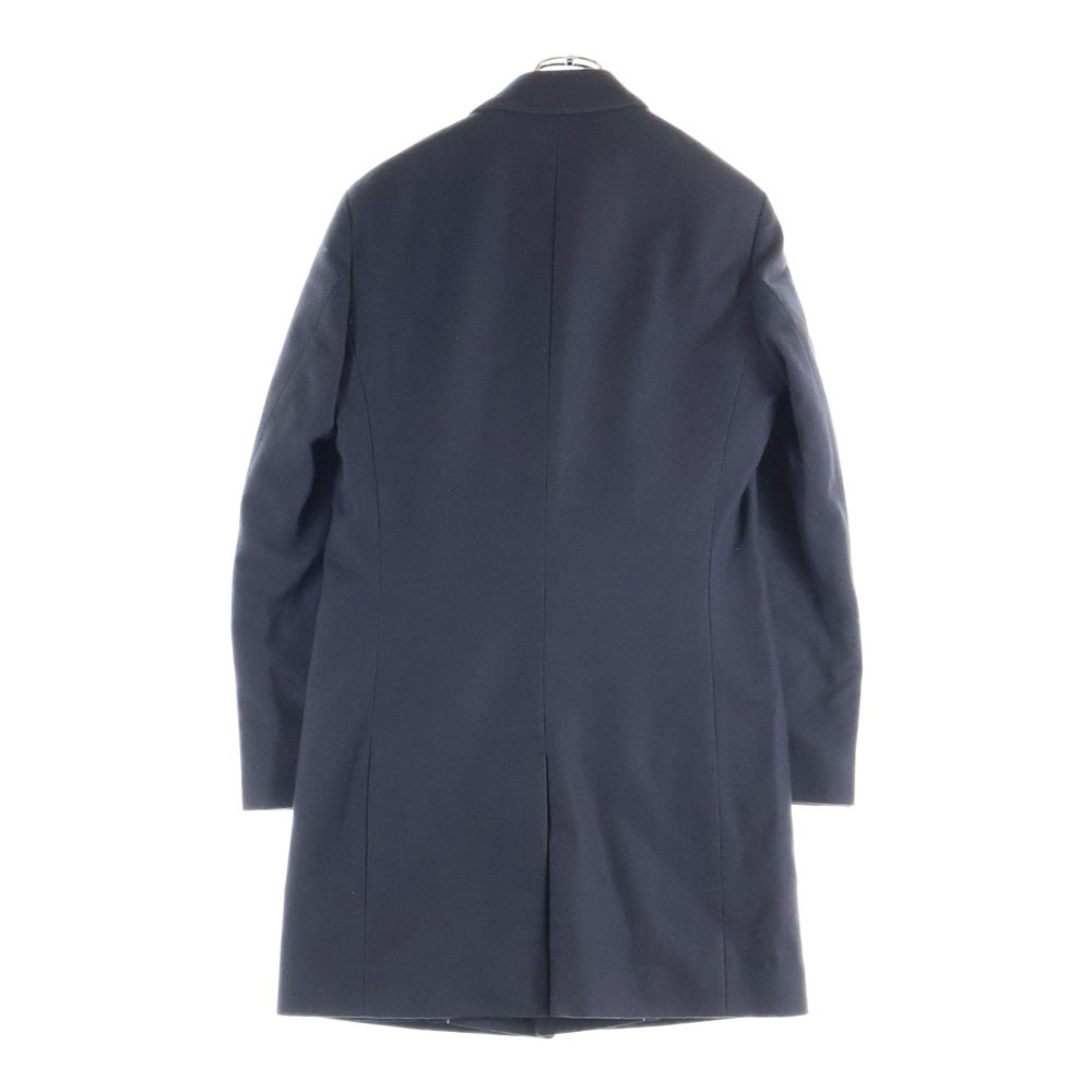 HUGO BOSS(ヒューゴボス) ウール スリムフィット チェスター トレンチコート ブラック 50484479