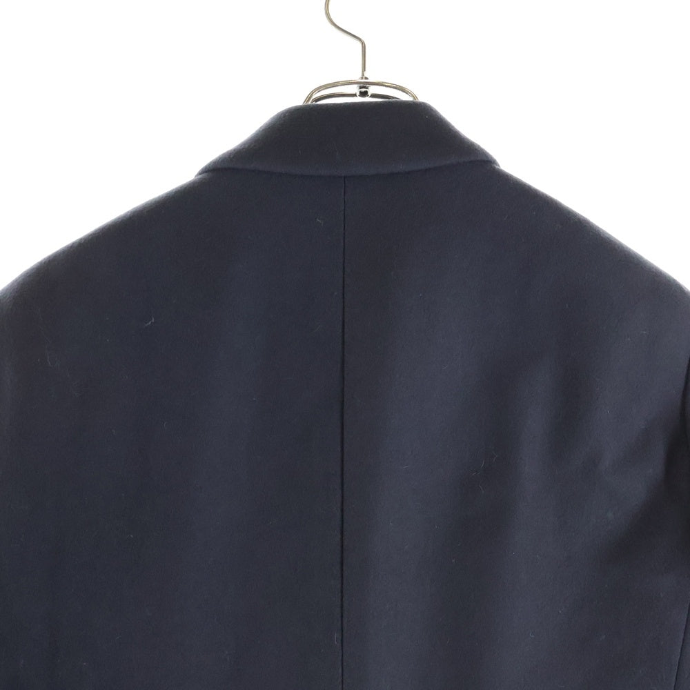 HUGO BOSS(ヒューゴボス) ウール スリムフィット チェスター トレンチコート ブラック 50484479